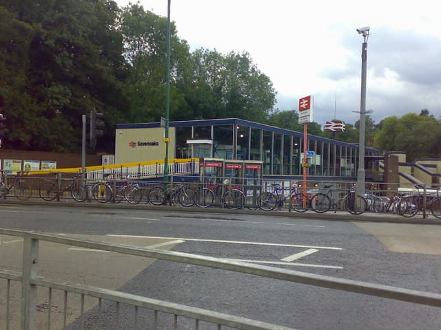 Sevenoaks, the station these markets are about