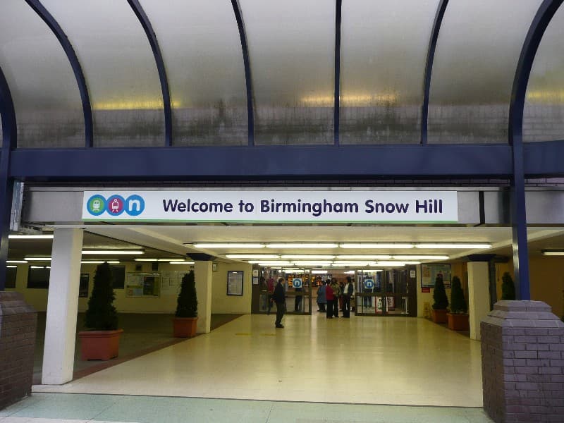 Birmingham Snow Hill, la estación a la que se refieren estos mercados