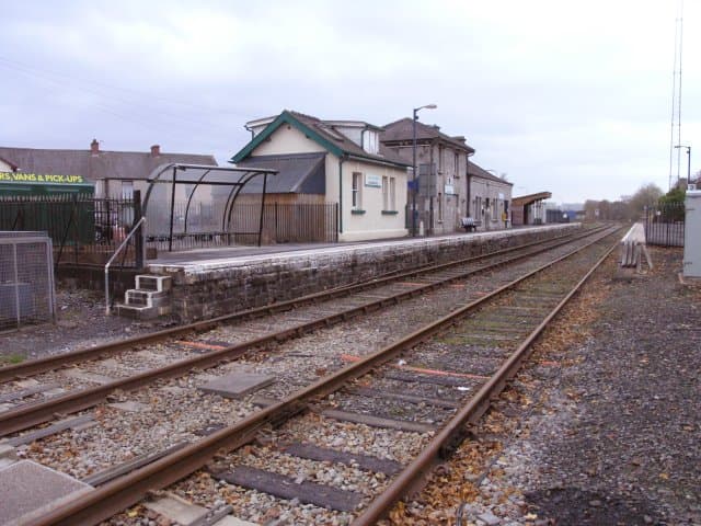 Llandovery, the station these markets are about