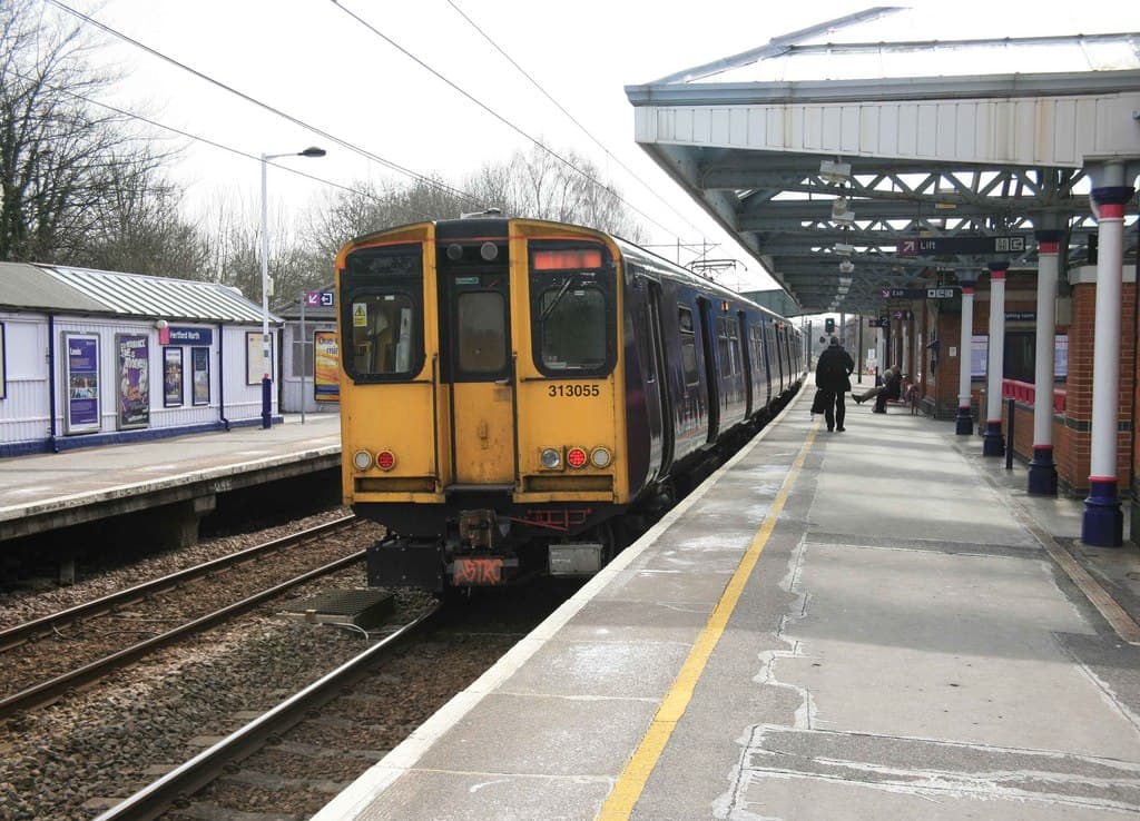 Hertford North, la estación a la que se refieren estos mercados