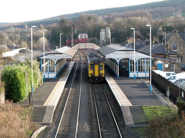 Hexham, the station these markets are about